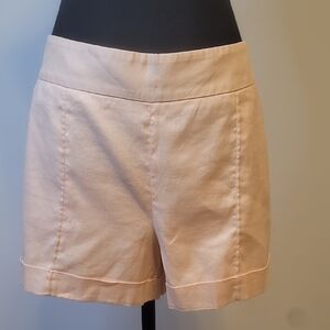 LOFT High Waist Women's Shorts in Tan
